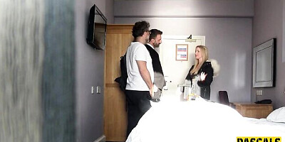 Watch fetching Pascal White and Georgie Lyall's scene