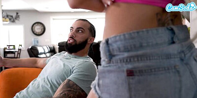 Slag's pussy licking porn