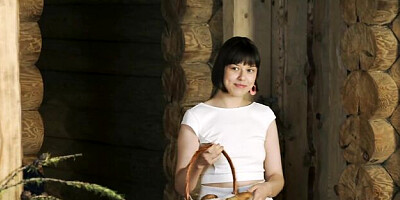 Femme fatale Leo and Andrew's big cock sex