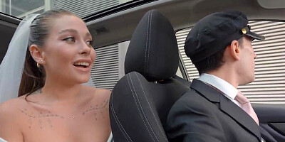 Round booty bride getting fucked by a man who's NOT her man