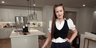 Athena Heart wants to fuck her stepbrother in POV too