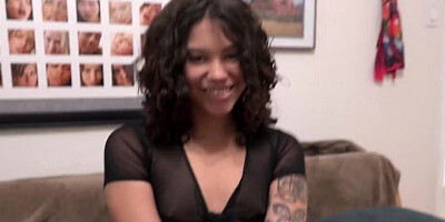 Adorable girl with curls is going to ride him in a car