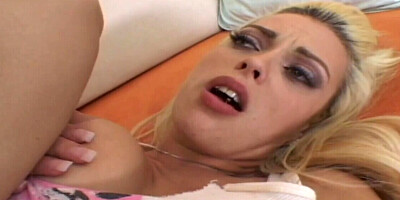 Busty blonde MILF taped when she rides the hungry cock like a diva