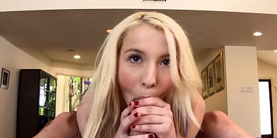 Erotic foot fetish POV makes young blonde feel priceless