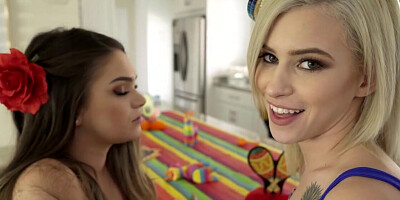 Cinco De Mayo fuck with pretty girls who want HARD sex