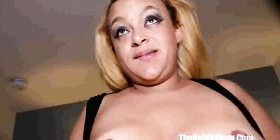 Provocative sweet thing at interracial dirt