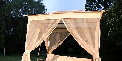 Threesome clip with pin-up Erika Bellucci and Savannah Secret from Oldje