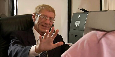 Winsome chick's pussy licking scene