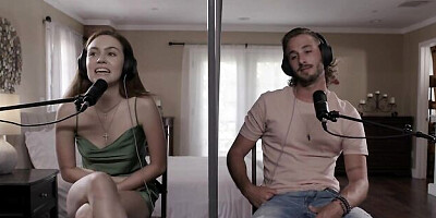 Flirtatious Lucas Frost and Freya Parker's female orgasm action