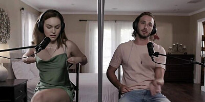 Flirtatious Lucas Frost and Freya Parker's female orgasm action