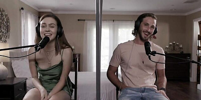 Flirtatious Lucas Frost and Freya Parker's female orgasm action