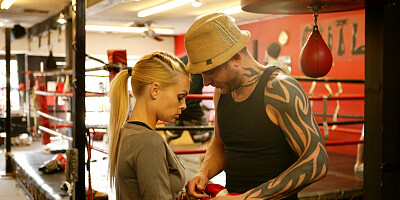 Scott Nails and Jesse Jane are preparing for a big fight