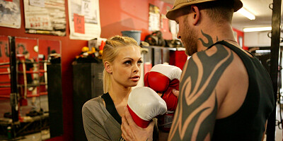 Scott Nails and Jesse Jane are preparing for a big fight