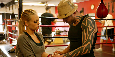 Scott Nails and Jesse Jane are preparing for a big fight