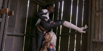 Marvel lesbian kinks with Kenzie Taylor and Ana Foxxx