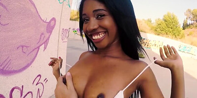 Boni Brown and Max Cortes are fucking on the street