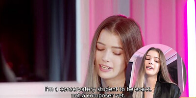 Pie 4K featuring Olivia Sparkle's sex experiment trailer