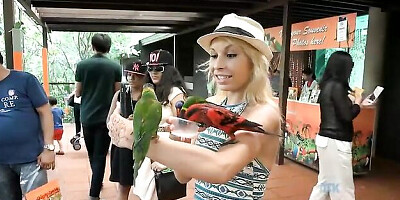 Classy Carmen Caliente at shaved dirt