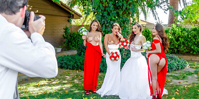 Wedding day hardcore romance for future bride Casey Calvert