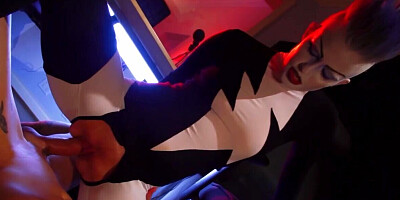 Rough role play pussy perversions in Marvel parody