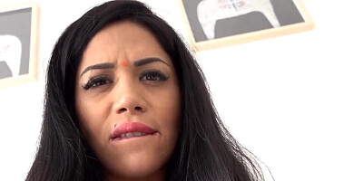 Naked Indian woman filmed devouring cock in supreme positions