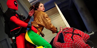 Derrick Pierce and Xander Corvus are banging Allie Haze