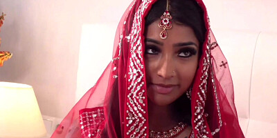Desi bride dazzles her father-in-law before the wedding