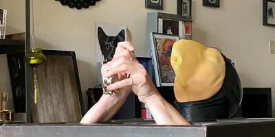 Slave can hardly breathe and that is sexy as fuck of course