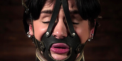 Rosalyn Sphinx is tied up and forced to cum many times