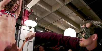 BDSM film about anal group sex and humiliation in public