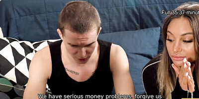 Monika Fox's cuckold scene by Hunt4k