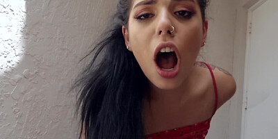 Big ass doll moans while riding thick manhood