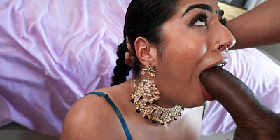 Exotic belly dancer is getting fucked by a big dick