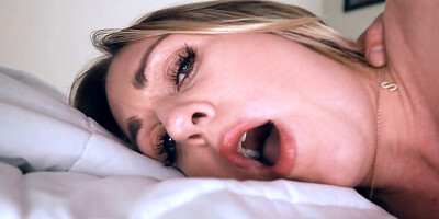 Blonde Milf with Big Boobs Getting it down with her Stepson