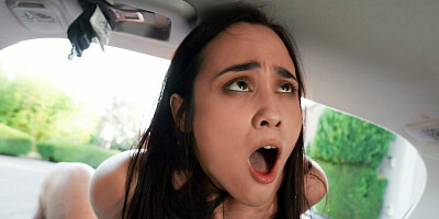 Kristof Cale & Alice Hernandez are havign wild sex in the car