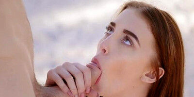 PornProsNetwork: Babe Chloe Scott riding a dick at the beach