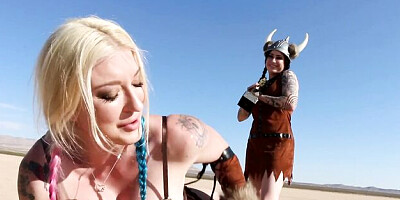 Leya Falcon and Ophelia Rain's nude smut by PUBA