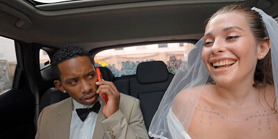 Gorgeous bride Yae Triplex gets fucked by a big-dicked driver
