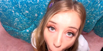 Haley Reed lifts her skirt up and gets cock from behind