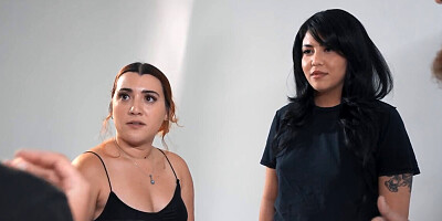 Behind the scenes of a porn shoot and the threesome