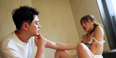 Young Asian Girl Fucks Her Boyfriend At The Window
