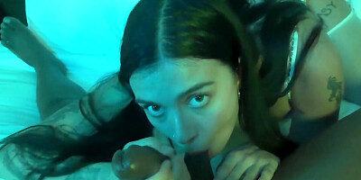 Rather young, but totally sexy girl gets fucked in POV