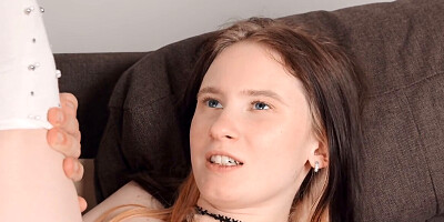Cute Student Does Homework With Boyfriend Hard Fucking