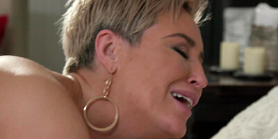 Woman makes stepson understand that sex with MILFs is the best