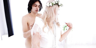 Good doggy style fuck with a busty blonde Angelica Coralvine