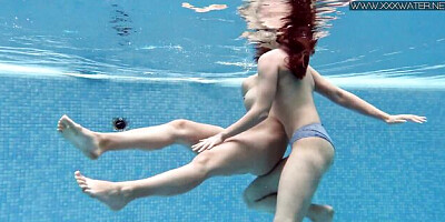Kink scene with notable Diana Rius and Lizzy Vogue from Underwater Show