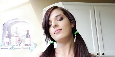 Rymjob featuring Scarlett Mae's spanking clip