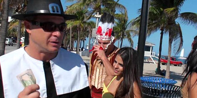 Money Talks: Latina Moni alongside JMac finds dick to fuck