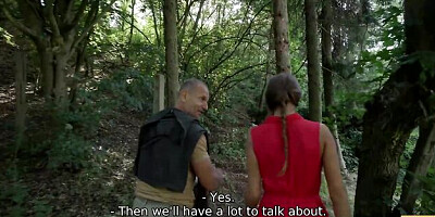 Daddy4k featuring George Uhl and Sarah Kay's small tits porn