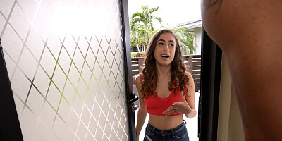 Jovan Jordan ready to satisfy the young starlet Scarlett Page